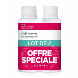 Eau Précieuse Clearskin Lotion Purifiante Lot de 2 x 375 ml