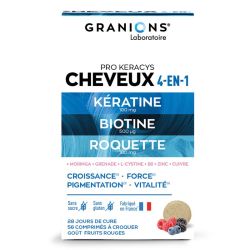 Granions Pro Keracys Cheveux 56 Comprimés à croquer