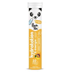 Panda Tea Pastilles Hydratation & Énergie Citron-Passion 20 pastilles  effervescentes