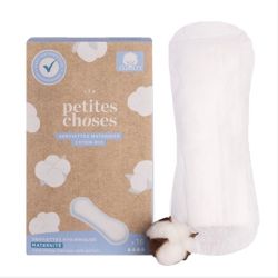Les Petites Choses serviettes hygiéniques maternité coton bio x16