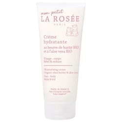 La Rosée crème hydratante bébé beurre karité aloe vera 200ml