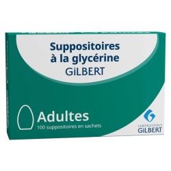 Gilbert suppositoire glycérine 100 suppositoires
