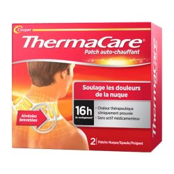 Thermacare patch auto-chauffant cou épaule et poignet 2 patchs