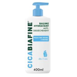 Cicabiafine crème corps baume hydratant peaux très sèches 400ml
