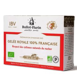 Ballot-Flurin Gelée royale 100% Française 10 Ampoules
