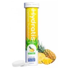 Hydratis arôme ananas 20 pastilles effervescentes