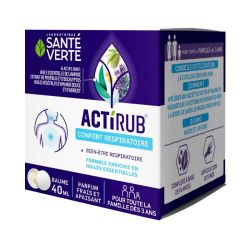 Sante verte Actirub baume pectoral 40ml