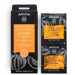 Apivita express beauty masque visage détox à la citrouille 2x8ml