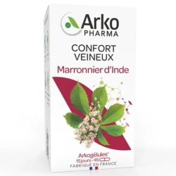 Arkogélules marronnier d'Inde bio 1125mg graine 45 gélules