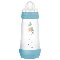 Mam Biberon Easy Start 320 ml 4 Mois et + Débit 3 Rapide Océan