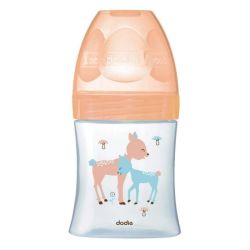 Dodie Biberon Sensation+ VERRE BEIGE BICHE 0-6 mois 150ml