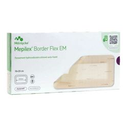 Mepilex Border Flex EM pansements10X20cm 10 pansements