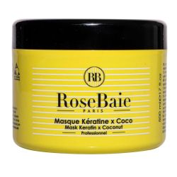 RoseBaie masque Coco & kératine nutrition & hydratation 500ml