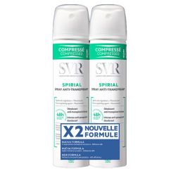 SVR Déodorant anti-humidité 48h lot 2x75ml