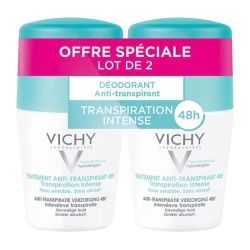 Vichy déodorant anti-transpirant 48h lot de 2 x 50 ml