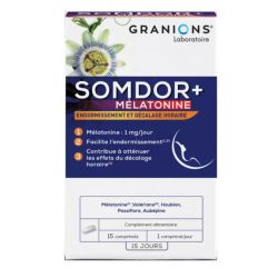 Granions Somdor+ Mélatonine 15 comprimés