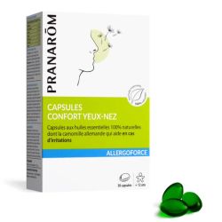 Pranarôm Allergoforce confort yeux nez 30 capsules