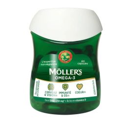 Moller's Omega3 double 60 Gélules
