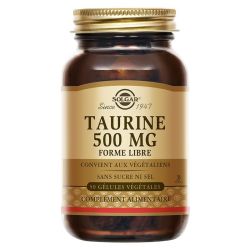 Solgar Taurine 500 mg 50 gélules végétales