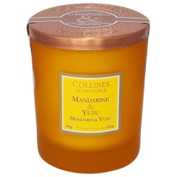 Collines de Provence Bougie Duo  Senteur Mandarine & Yuzu 180g