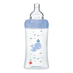 Dodie Biberon baleine débit 2 0-6 mois 270ml