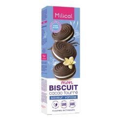 Milical mon biscuit Goût Cacao fourré 8 Biscuits