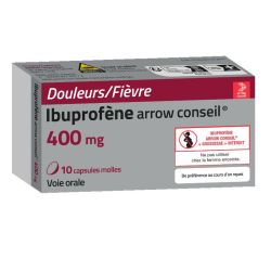 Arrow Ibuprofene 400Mg 10 capsules molles