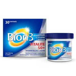 Bion3 Vitalité 50+ x30 Comprimes