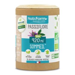Nat&Form Écoresponsable Passiflore Bio 90 gélules végétales