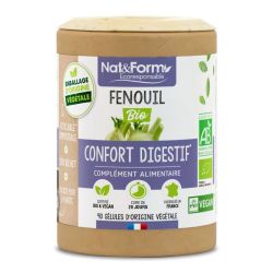 Nat&Form Écoresponsable Fenouil Bio 90 gélules