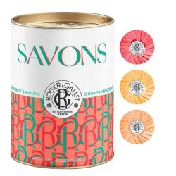 Roger & Gallet Coffret savons Gingembre rouge, Néroli, Œillet Mignardise 3 x 100 g