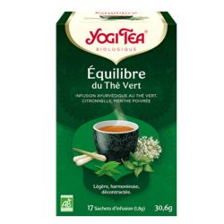 Yogi Tea Equilibre du thé Vert bio 17 sachets