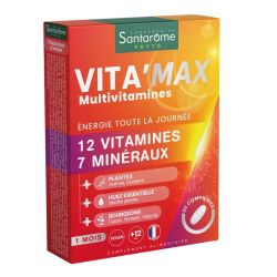 Santarome Vita'Max Multivitamines 30 comprimés