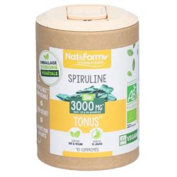 Nat&Form Spiruline Bio 90 comprimés
