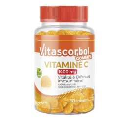 Vitascorbol Vitamine C 1000mg 30 gommes