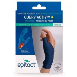 Epitact Querv'activ orthèse de poignet pouce souple d'activité droit taille L 1 unité