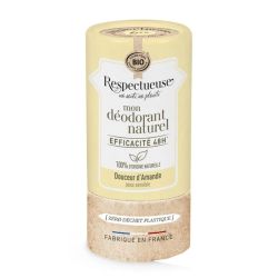Respectueuse déodorant naturel douceur amande bio 50g