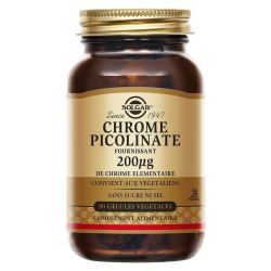 Solgar Chrome Picolinate 200 μg 90 gélules