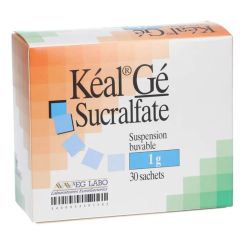 Kéal Gé 1 g sucralfate ulcère duodénal 30 sachets