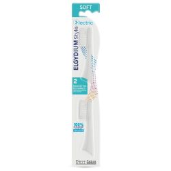 Elgydium Style Electric 2 Brossettes Recharges Soft
