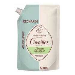 Cavaillès soin lavant intime hydratant éco-recharge 500 ml