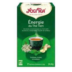 Yogi Tea Energie du The Vert 17 sachets