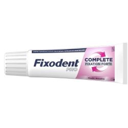 Fixodent Pro Complete crème adhésive Soin neutre pour prothèses partielles ou totales 47g