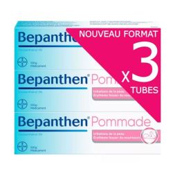 Bepanthen 5% Pommade Irritation de la Peau 3 x 100g