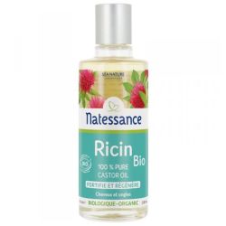 Natessance Ricin huile Bio équitable fortifie et régénère 100ml