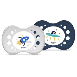 Dodie sucettes anatomiques nuit garçon câlins en famille 6 mois et plus x2