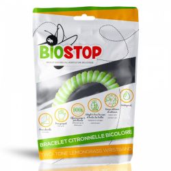 Biostop bracelet citronnelle bicolore