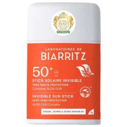 Laboratoires de Biarritz stick solaire Invisible SPF50+ Bio 10g