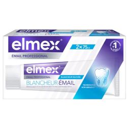 Elmex Émail Professional Dentifrice Blancheur Ravivée  2x75ml