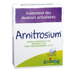 Boiron Arnitrosium traitement douleurs articulaires 120 comprimés sublingual